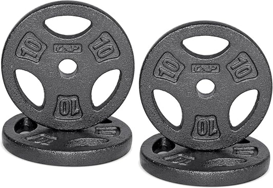 CAP Barbell Standard 1-Inch Grip Weight Plates
