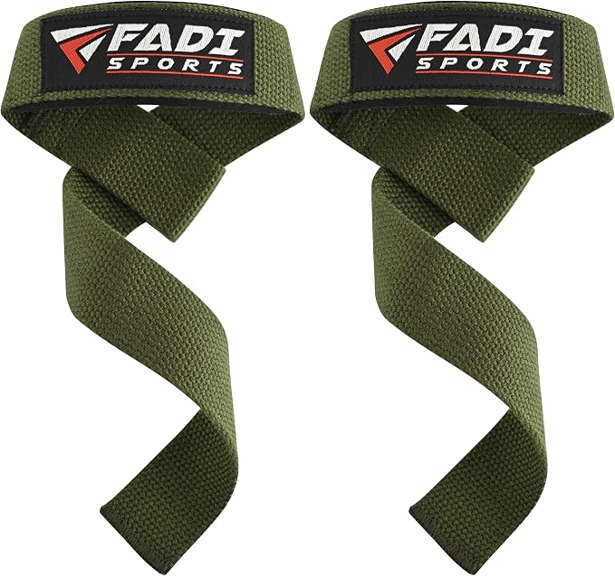 Lifting Wrist Straps for Weightlifting, Bodybuilding, Powerlifting & Deadlifts – 24 Inch Cotton Straps with Padded Neoprene for Strength Training & Grip Support