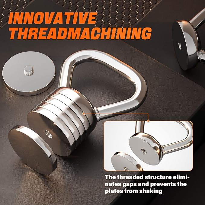 Northdeer Adjustable Kettlebell Set for Versatile Home Workouts | Perfect for Strength Training