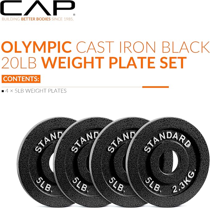 CAP Barbell 2-Inch Olympic Weight Plate | Multiple Options