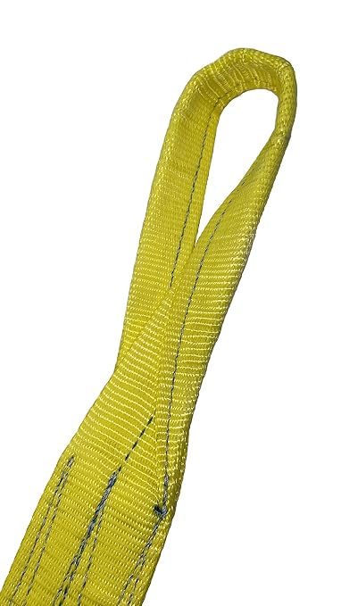 Kennedy Wire Rope & Sling Company 3inches x 8' 2-Ply Twist Eye Polyester Lifting Sling (Various Sizes in Listing) Made in The USA