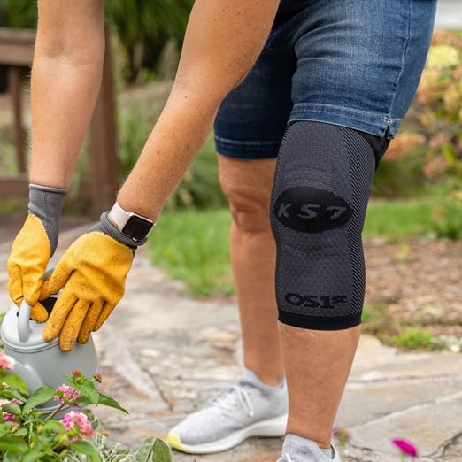 OrthoSleeve Compression Knee Brace, Knee Sleeve for ACL, MCL, Injury Recovery, Meniscus Tear, Pain, Aching Knees, Patellar Tendonitis & Arthritis Pain