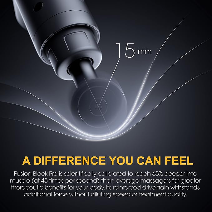 Deep Tissue Massage Gun for Athletes - Percussion Massager for Pain Relief, Muscle Therapy and Relaxation
