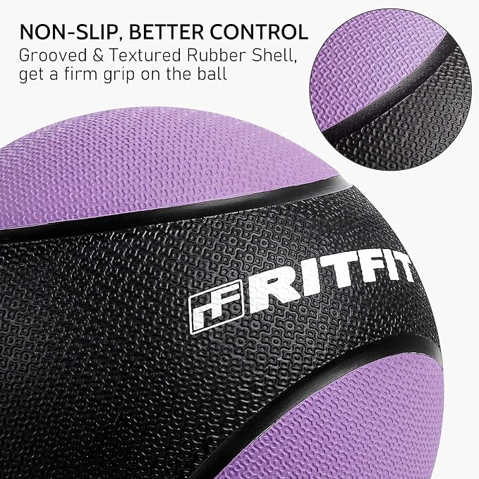 RitFit Balance Training, Coordination Fitness - Multiple Weights & Colors | Workout Exercise Ball for Core Strength, Balance Training, Coordination Fitness
