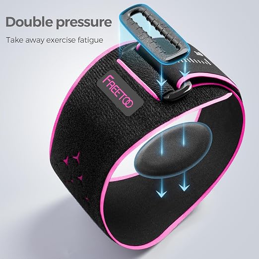 FREETOO Tennis Elbow Brace for Men Women for Tendonitis,Golfers Elbow | Tennis Elbow Strap Band,Forearm Brace,Counterforce Brace,Lateral Medial Epicondylitis,Gel Pad,Adjustable,Compression