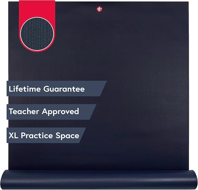 Manduka PRO Yoga Mat - 6mm | Lifetime Durability | Hygienic Construction | Premium Studio Quality | Teacher Approved
