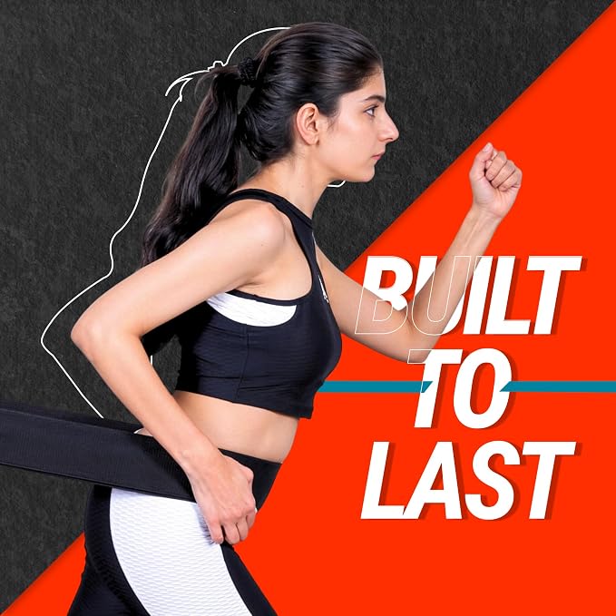 76 Inch Fabric Resistance Band for Strength Training, Mobility, and Stretching, Non-Slip Workout Band for Athletes, Home Gyms, Yoga, and Physical Therapy