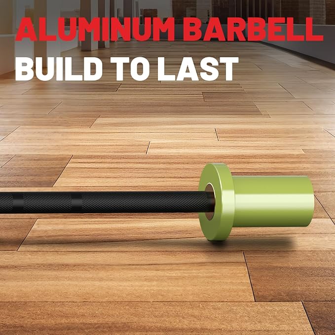 5LB Mini Barbell Bar 4ft Technique Training Barbell For Beginner Women kid | PAPABABE 5LB Mini Barbell Bar 4ft Technique Training Barbell for Beginner Women kid 2-inch Plate Barbell for Home Gym Fitness