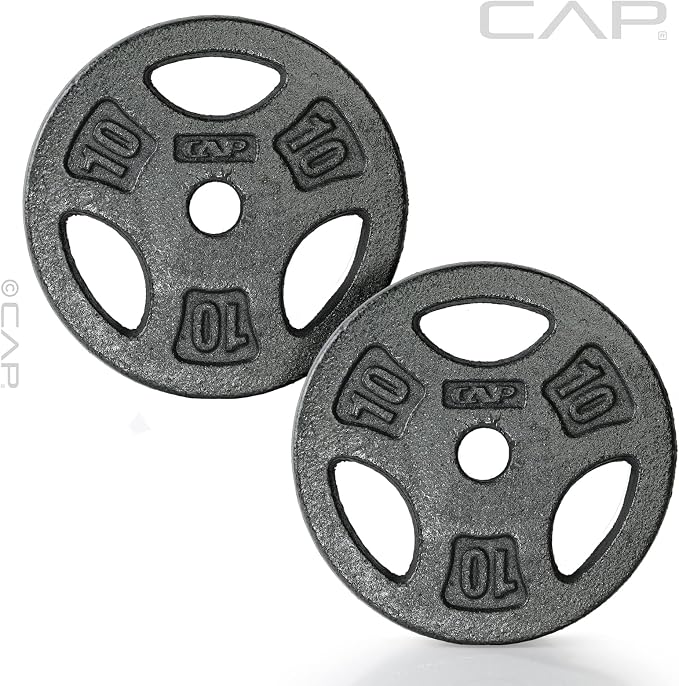 CAP Barbell Standard 1-Inch Grip Weight Plates
