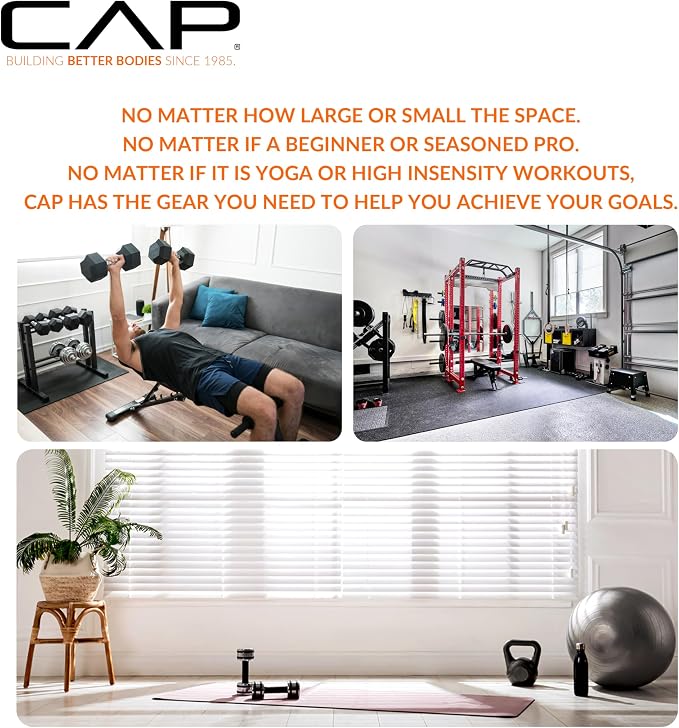 CAP Olympic Trap Bar | Heavy-Duty Hex Shrug & Deadlift Weight Bar