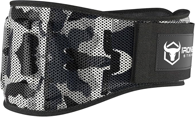 Weightlifting Belt For Men and Women - 6 Inch Auto-Lock Weight Lifting Back Support, Workout Back Support for Lifting, Fitness, Cross Training and Powerlifitng