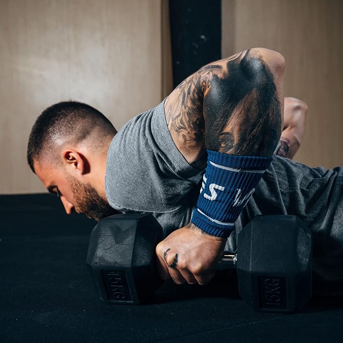 Velites Flexible Fabric Wrist Wrap for Crossfit, Bar, One Size | Provides support and security in every CrossFit workout, made from microfibre, double layer, medium-high stiffness.
