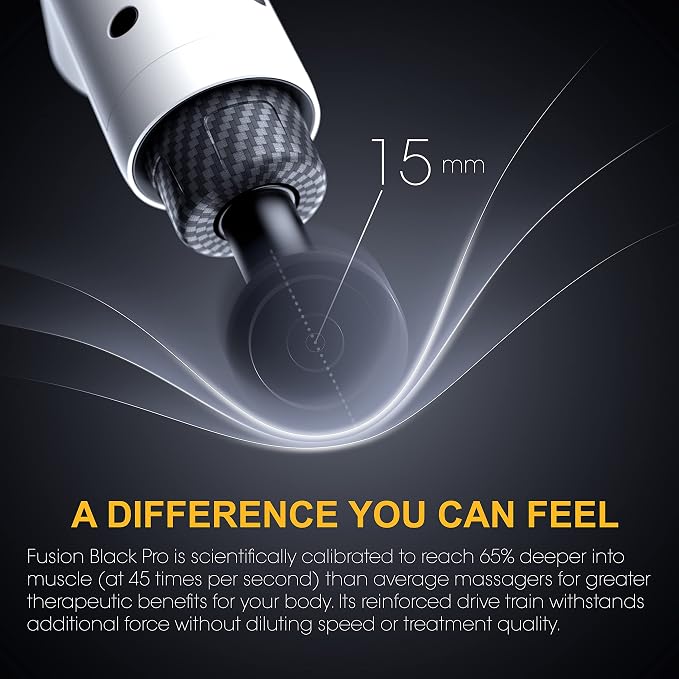 Deep Tissue Massage Gun for Athletes - Percussion Muscle Massager for Pain Relief and Relaxation - Chiropractor Body Massager
