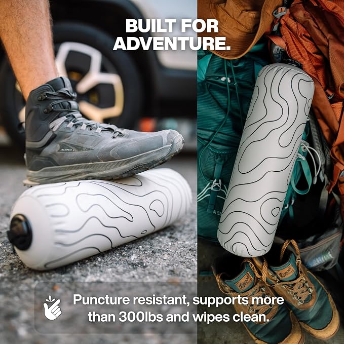 Inflatable Travel Foam Roller for Muscle Recovery and Mobility
