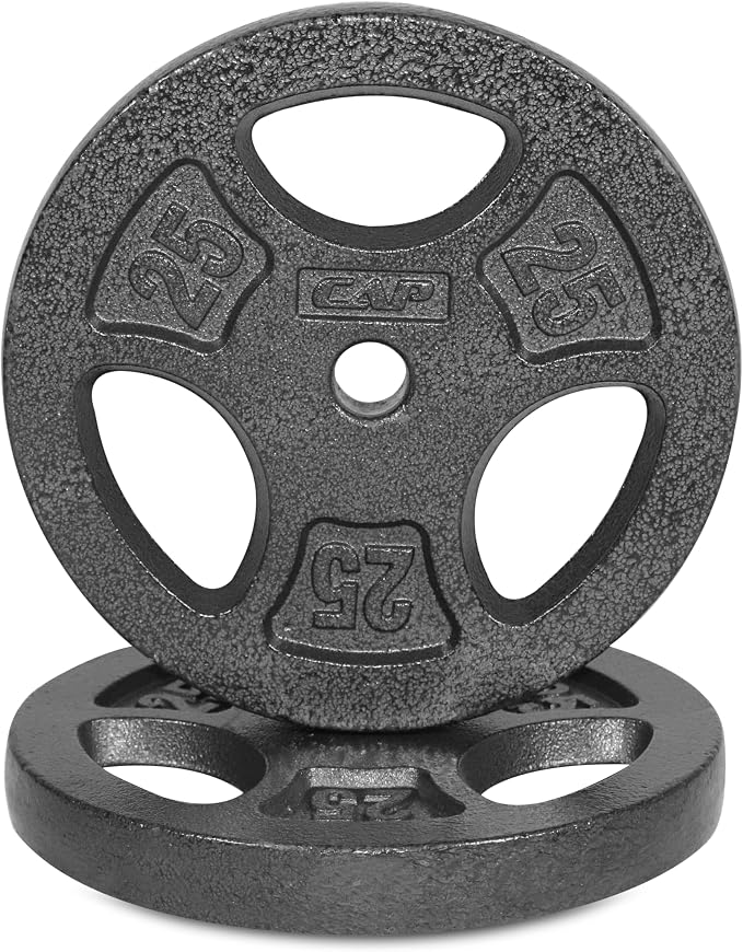 CAP Barbell Standard 1-Inch Grip Weight Plates