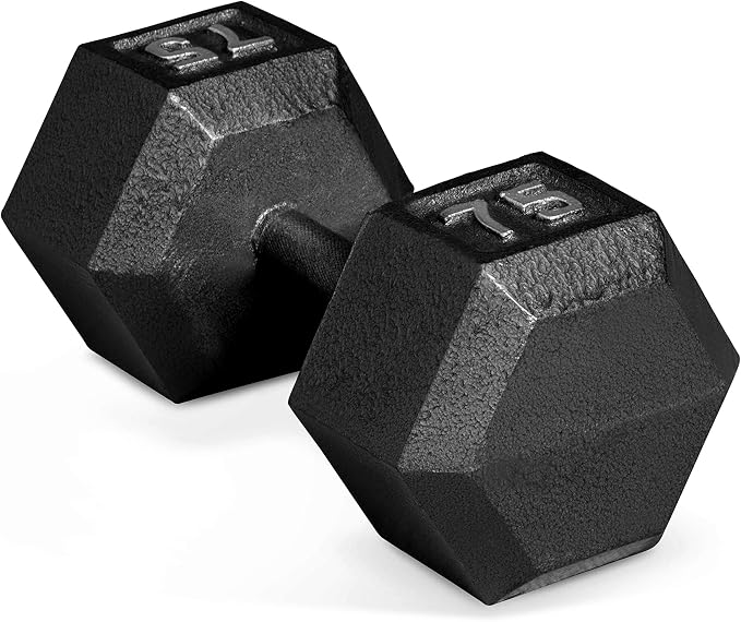 CAP Barbell Cast Iron Hex Dumbbell | Multiple Options