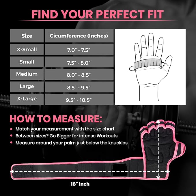 Workout Gloves for Men & Women, Smartwatch Compatible Ventilated Gym Gloves with Wrist Wrap Support, Breathable Weight Lifting Gloves for Fitness with Excellent Grip