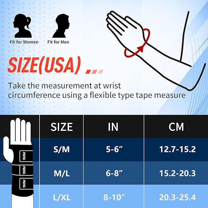 FEATOL 2 Pack Wrist Brace for Carpal Tunnel Relief, Adjustable Wrist Support Brace with Metal Splints Both Hands, Small/Medium, for Arthritis, Tendonitis, Sprain, Injuries, Wrist Pain, Right and Left, Grey