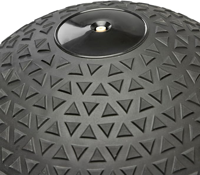 ZIVA Slam Ball - Elite Level Hard-Wearing PVC Outer Shell, Gripping Tire Tread Skin, Precision Weighted Sand Core | Throw, Toss Exercise Medicine Ball for Strength Core Workouts - Avail 10-40 lbs.