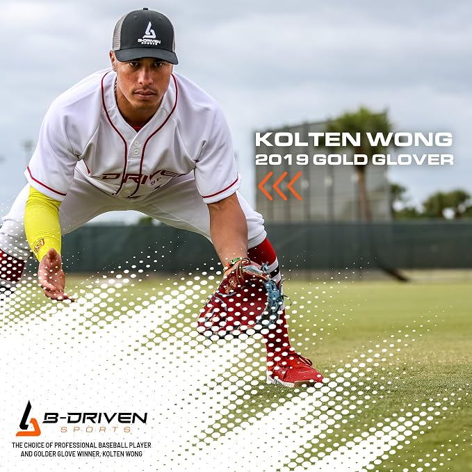 Pro-Fit Compression Arm Sleeve for Men, Women & Youth, Volleyball Baseball Basketball Weightlifting - Single