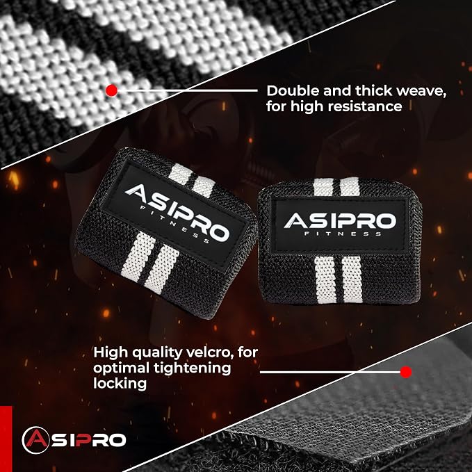 Wrist Wraps for Weightlifting 18" Wrist Straps for Weightlifting Weight Lifting Wrist Wraps for Men & Women, Muñequeras para Gym Wrist Support for Working Out, Gym Wrist Wraps for Powerlifting