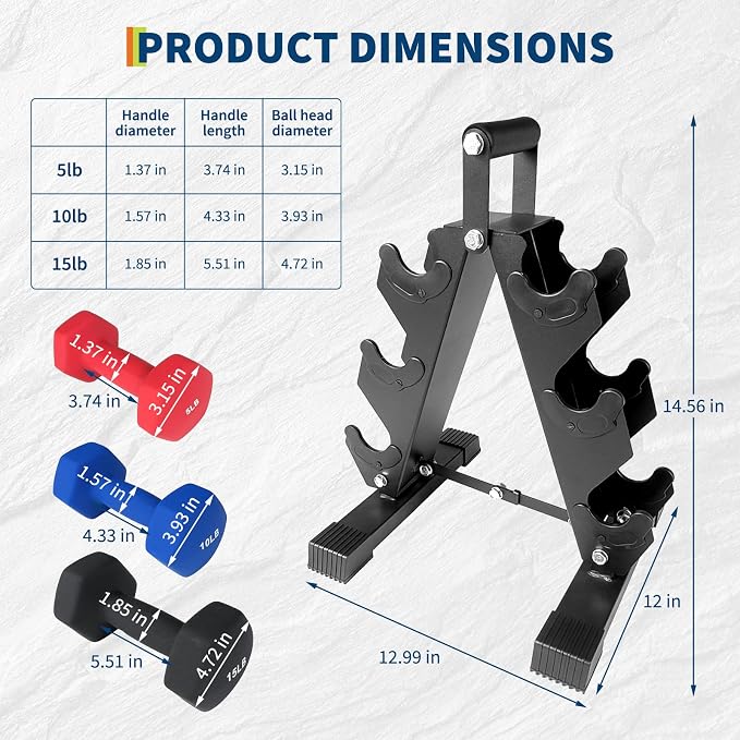 Dumbbell Set for Women and Men,Neoprene Coated Free Hand Weights Set
