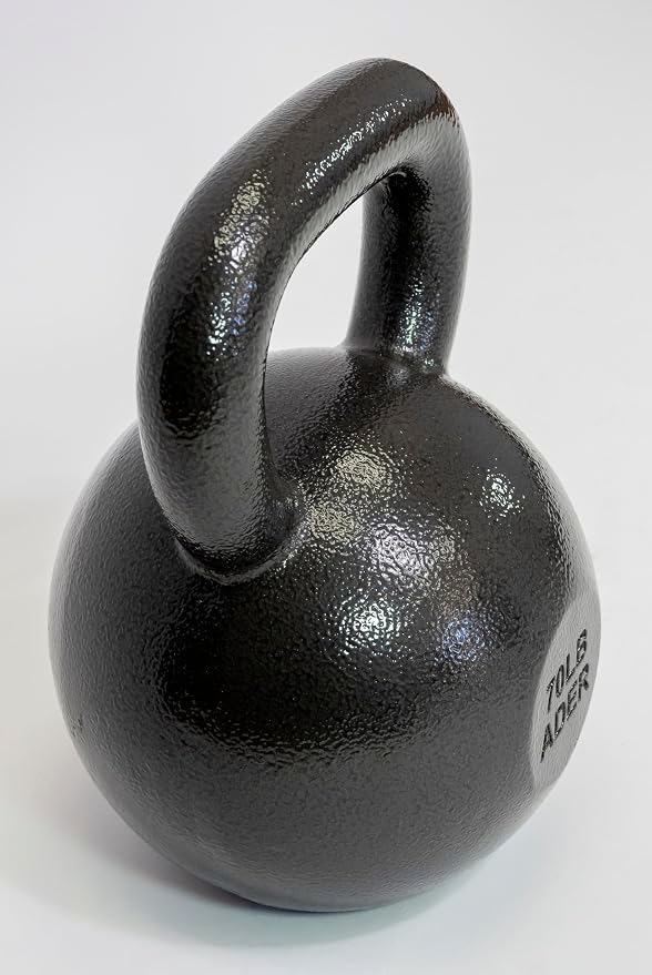 Ader Premier Kettlebell Set w/DVD & Free Rack- (5-100lb) 16pcs