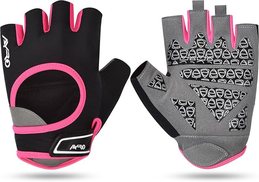 AYRO Breathable Weight Lifting Gloves, Gym Gloves for Men & Women with Extra Grip, Workout Glove for Men with Full Palm Protection, Removal with Durable Closure, for Weightlifting