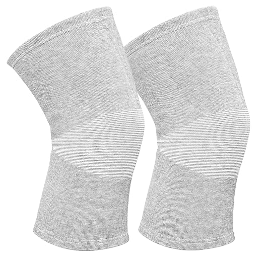 Bamboo Knee Sleeve,Bamboo Knee Compression Sleeve for Men Women