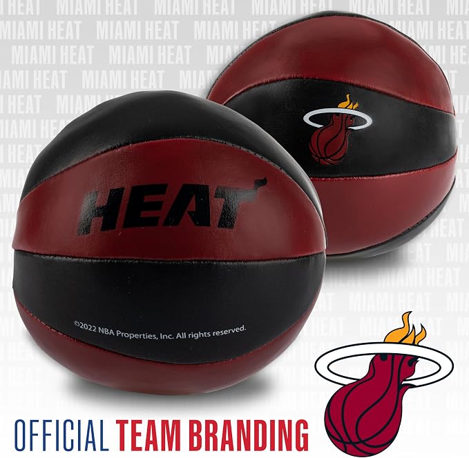 Franklin Sports NBA Toy Basketballs - 2 Pack of Kids Soft Mini Basketballs for Over The Door + Indoor Hoops - NBA Fan Shop