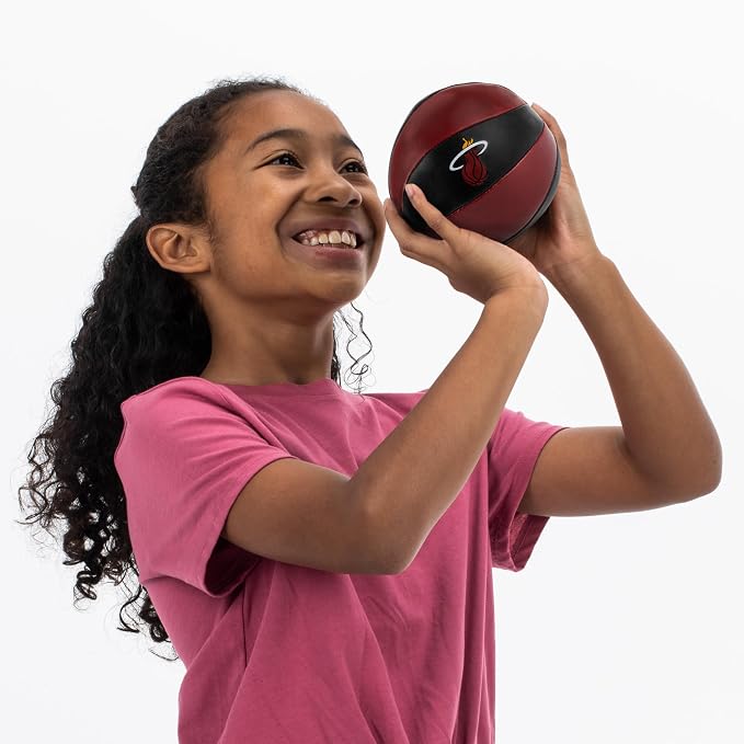 Franklin Sports NBA Toy Basketballs - 2 Pack of Kids Soft Mini Basketballs for Over The Door + Indoor Hoops - NBA Fan Shop