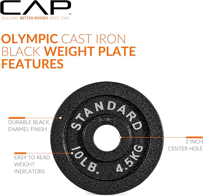 CAP Barbell 2-Inch Olympic Weight Plate | Multiple Options