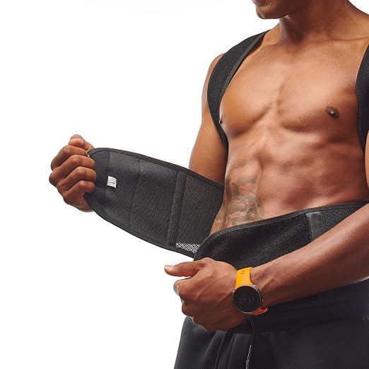 Selbite Posture Corrector for Men and Women - Back Brace for Upper and Lower Body Support - Adjustable Straightener with Pain Relief and Muscle Memory (Medium)