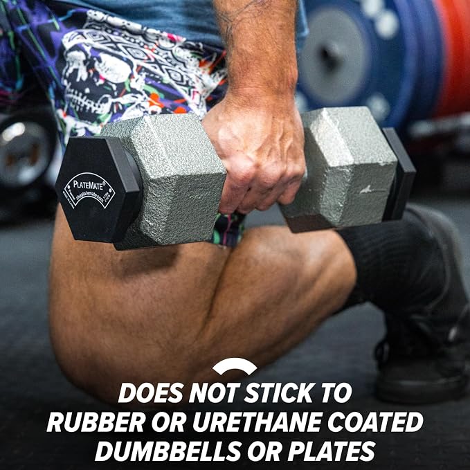 PlateMate Microload Pair Magnetic Weights - Choose Between 1.25 lbs or 2.5 lbs Hex