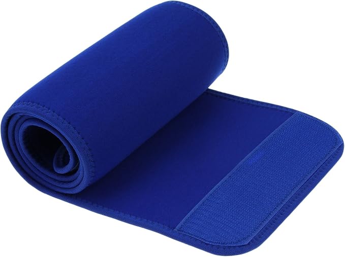 FakeFace Breathable Neoprene Compression Waist Trimmer Belt Lower Back Lumbar Support Brace Adjustable Exercise Band Wrap
