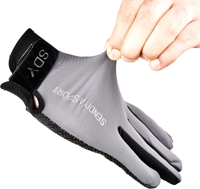 YHT Workout Gloves, Full Palm Protection & Extra Grip, Gym Fishing Fencing Gloves for Weight Lifting, Training, Fitness, Exercise (Men & Women)
