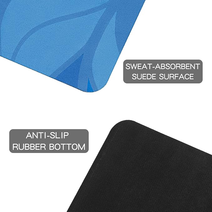 Foldable Yoga Mat, 1.5mm Thick Exercise Yoga Mat With Carry Bag | Non-slip Suede Lightweight Fitness Travel Yoga Mat for Hot Yoga, Exercise, Pilates, Home & Gym Use