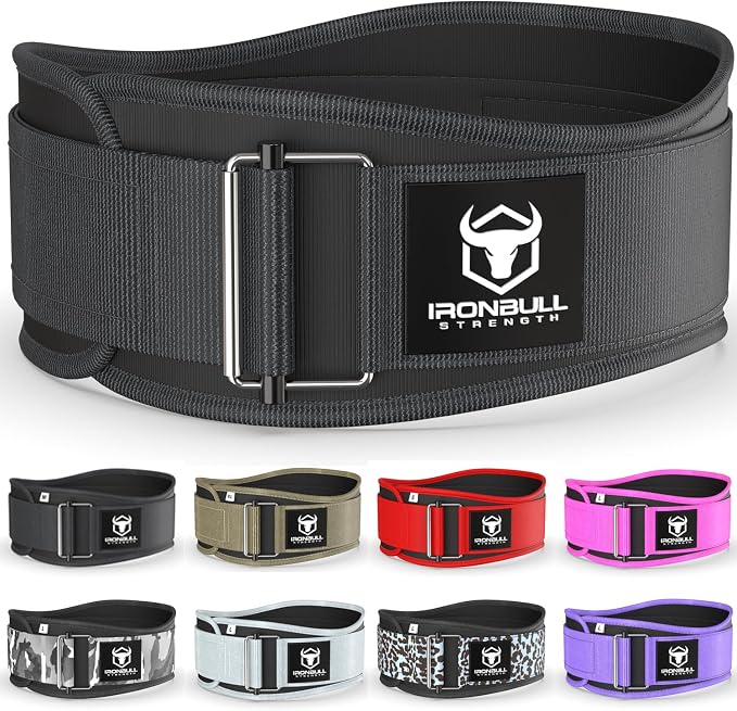 Weight Lifting Belt for Men and Women - Great for Squats, Deadlift, Lunge, Exercises and Training - Best for Olympic, Cross-Training and Bodybuilding Workout