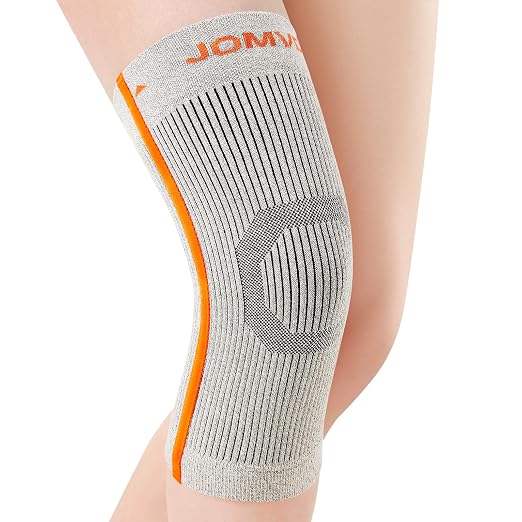 JOMVD Knee Compression Sleeve for Arthritis Pain – Knee Brace for Knee Pain Relief, Meniscus Tear, Inflammation, Circulation, Swelling & Injury Recovery – Anti-Slip Breathable Support for Women & Men,X-Large