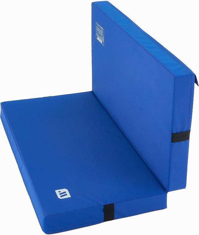 We Sell Mats Bifolding Gymnastics Crash Landing Mat Pad, Safety for Tumbling, Back Handspring Training and Cheerleading