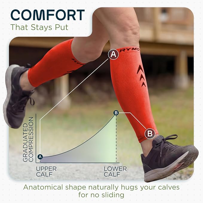 Rymora Calf Compression Sleeves for Men & Women