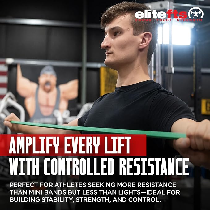 EliteFTS Pro Resistance Band - Boost Core Stability and Flexibility with This Portable, Joint-Friendly Tool