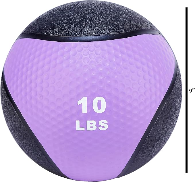Fitvids Slam Medicine Wall Balls Workout Exercise Fitness Weighted Balls for Cross Training, Strength and Conditioning Exercises, Cardio and Core Workouts
