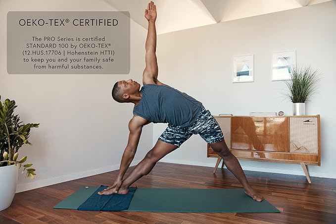 Manduka PRO Yoga Mat - 6mm | Lifetime Durability | Hygienic Construction | Premium Studio Quality | Teacher Approved