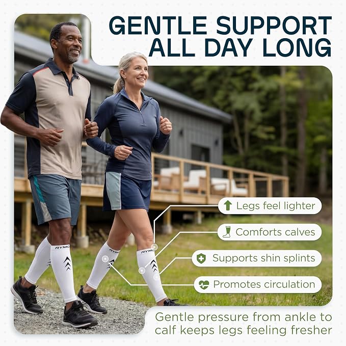 Rymora Calf Compression Sleeves for Men & Women