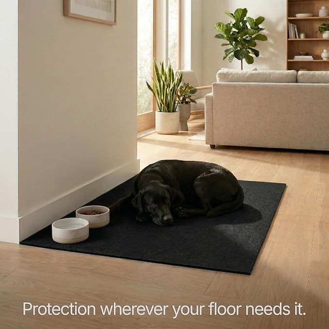 Flooring Inc's 1/4" Thick Tough Rubber Flooring Roll | Flexible Recycled Rubber Floor Mats for Home Gym | Heavy Duty Rubber Mat for Home Gyms, Sheds, Horse Stall Mat or Trailer