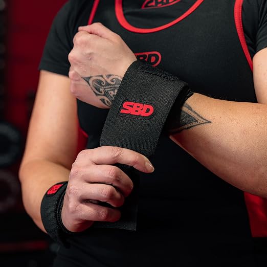 SBD Stiff Wrist Wraps – Maximum Support & Stability for Lifting, Powerlifting & Strength Training – IPF Approved, Made in Great Britain