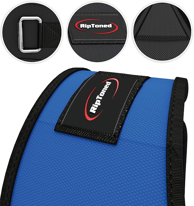 Weight Lifting Belt - Workout Belts for Weightlifting, Powerlifting, Bodybuilding, Strength Training - Back Support for Men & Women - For Squats, Clean, Lunges, Deadlift, Bench Press