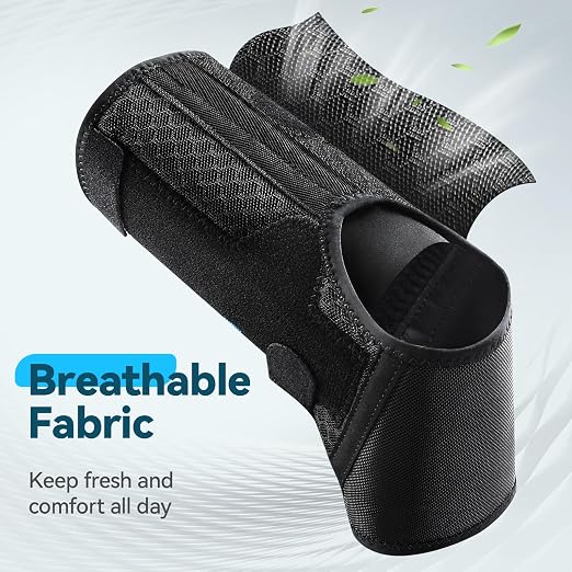 Ankle Brace for Women Men, Lace Up Foot Stabilizer for Sprained Ankle | 2 Removable Side Stabilizers, Quick Lace-Up, Figure 8 Support, Adujustable, Fit for Achilles Tendonitis, Injured Ankle