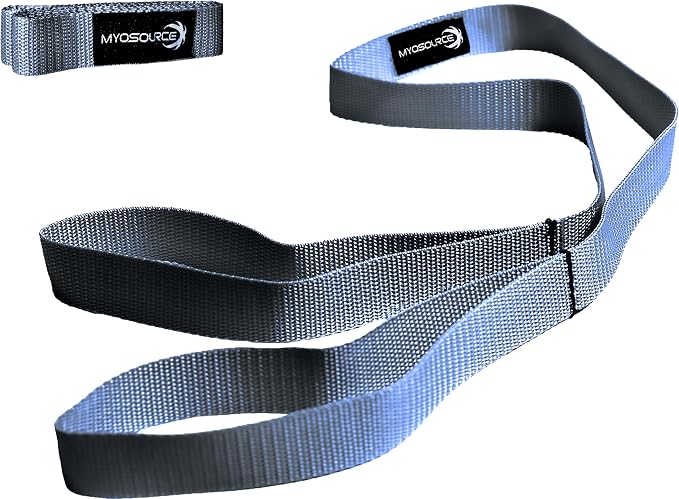 Cheerleading Flexibility Stunt Strap - Improve Stretching and Stunts for Cheer Dance Gymnastics & Physical Therapy – Stocking Stuffers Present for Kids Girls Adults - 12 Colors